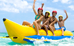 Diversão com Banana Boat